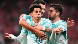 Cancelo brilla en una Portugal feliz sin Cristiano Ronaldo