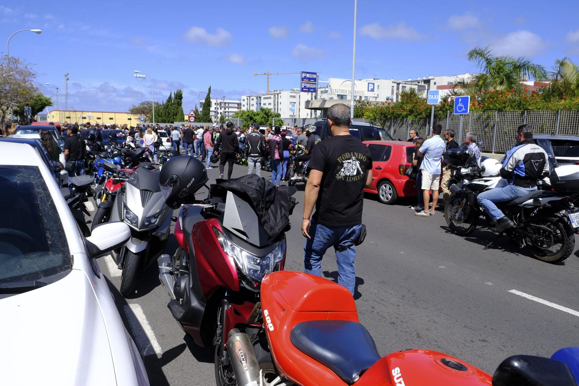 Homenaje a los moteros fallecidos