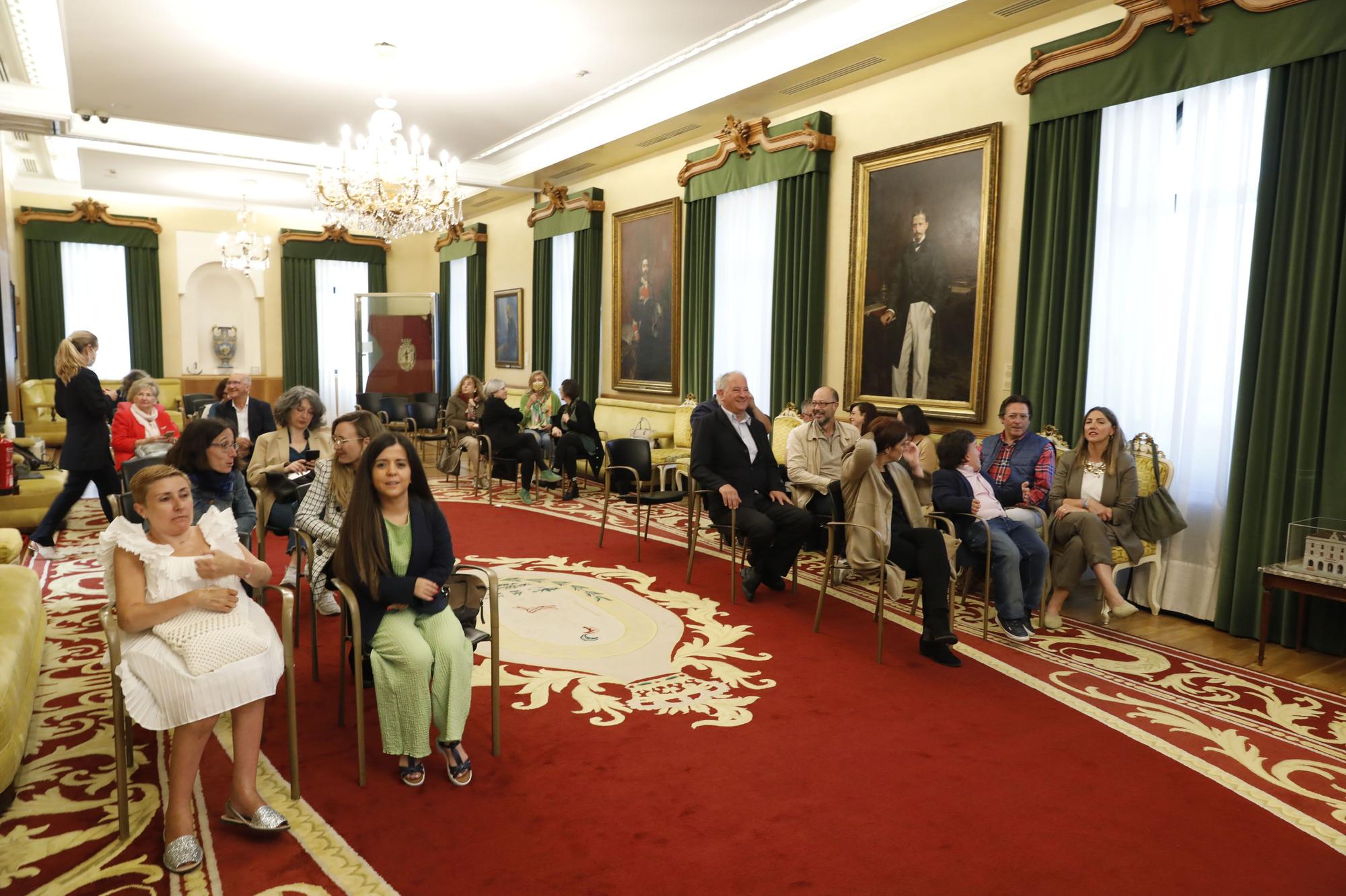 En imágenes: Pleno para la concesión de honores de Gijón