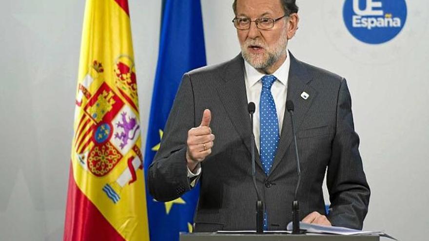 El president espanyol en funcions, Mariano Rajoy