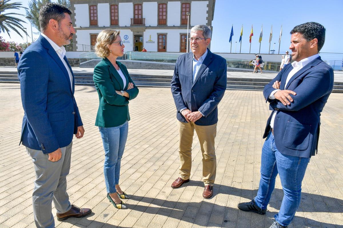 Candidatos a la Alcaldía de San Bartolomé de Tirajana, en Gran Canaria.