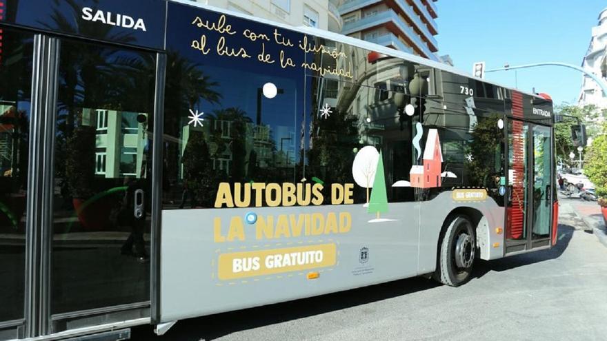 Empieza el bus gratuito para conocer la Navidad de Alicante: recorrido completo y paradas