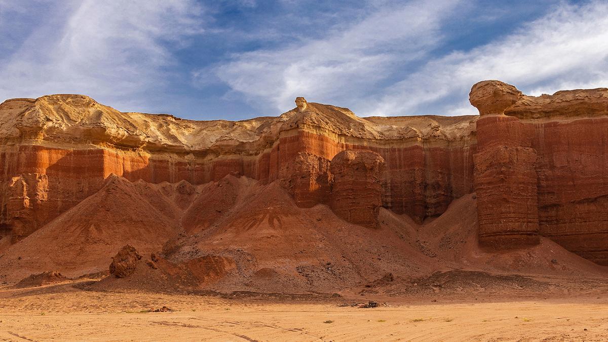 Mirador de la Luna, un paisaje de formaciones erosionadas cerca de Luanda.