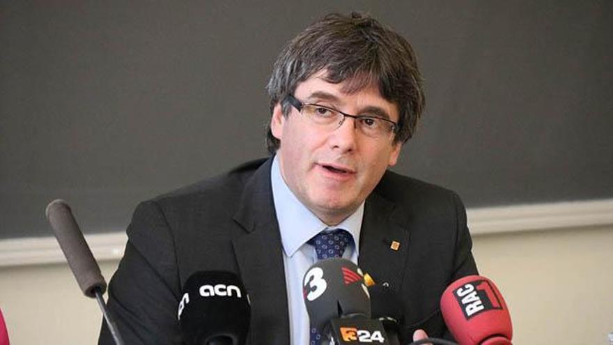 Incertidumbre sobre el paradero de Puigdemont