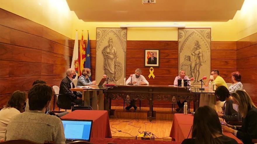 Imatge del darrer ple de Solsona celebrat de forma presencial