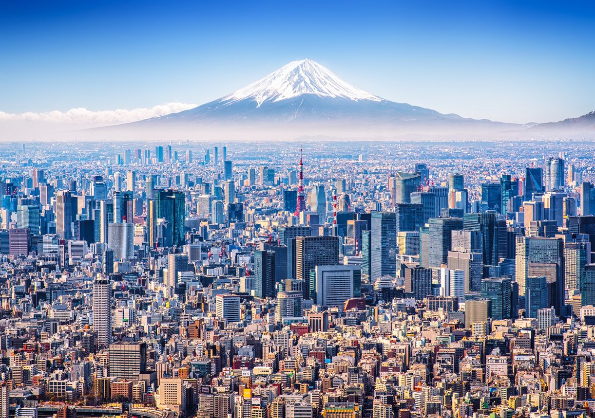 Vista panorámica de Tokio