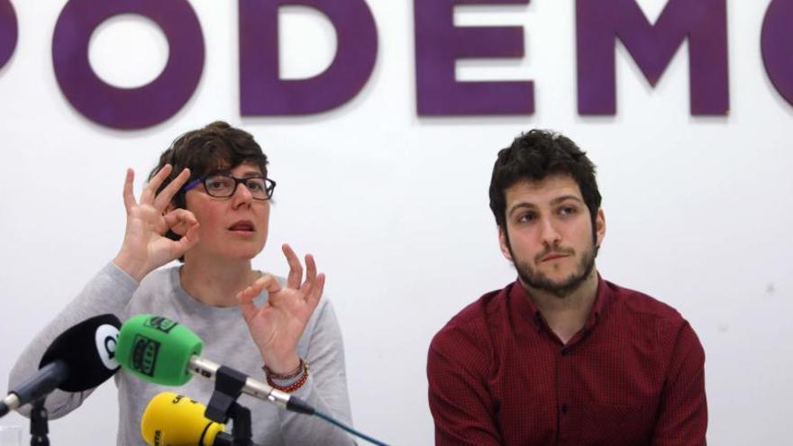 Antonio Estañ junto a Pilar Lima en rueda de prensa.