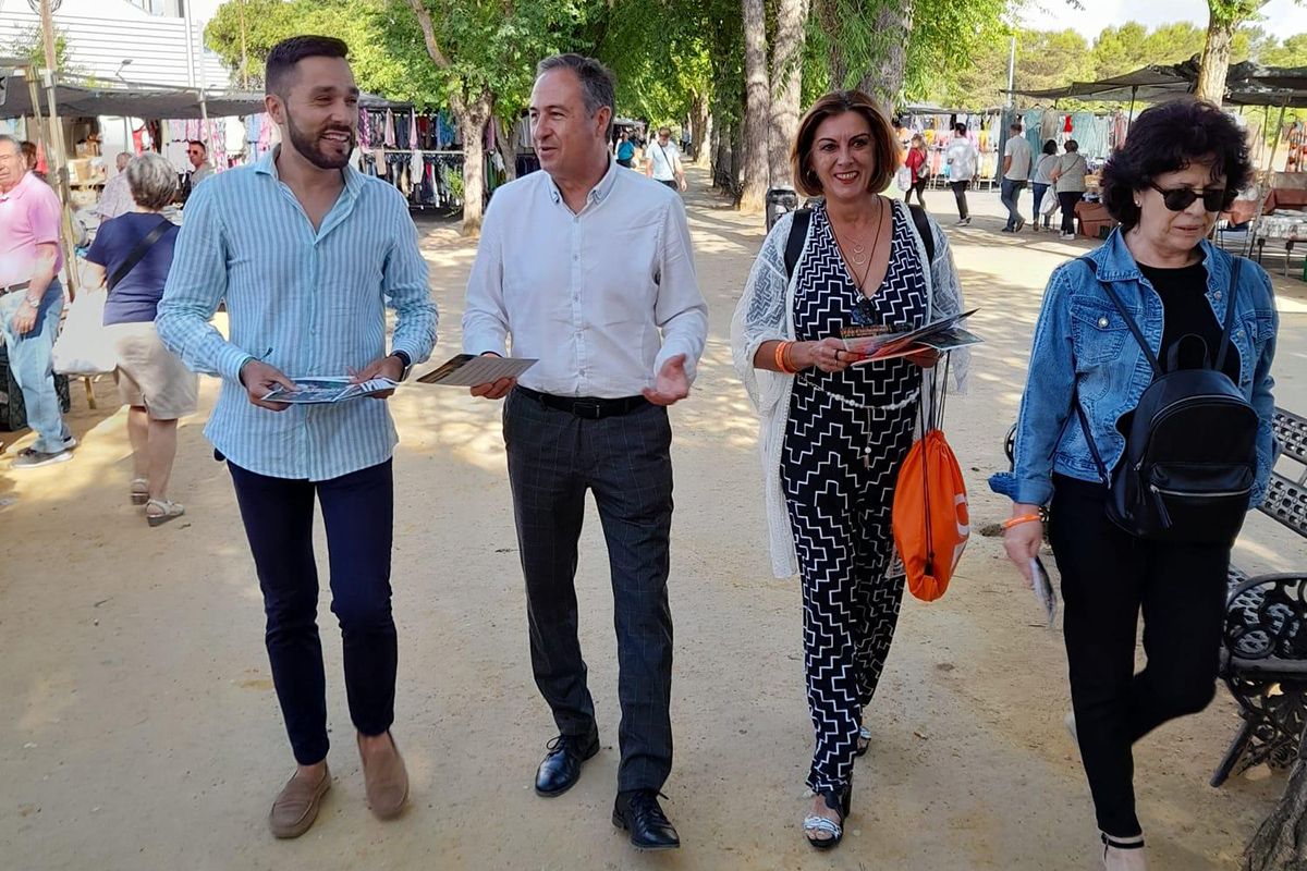 Las imágenes del primer día de campaña de Ciudadanos en Córdoba