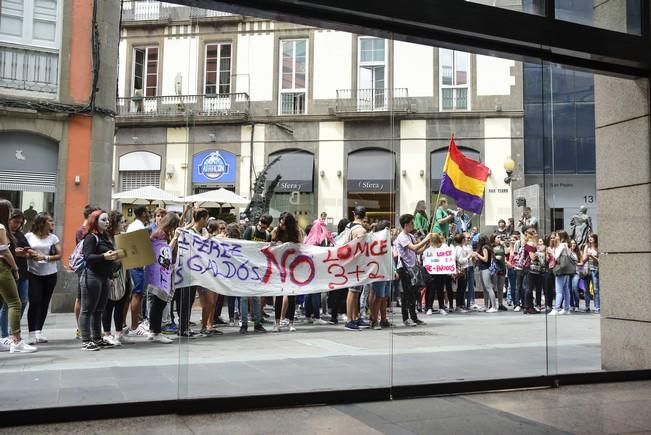 Concentracio huelga de estudiantes