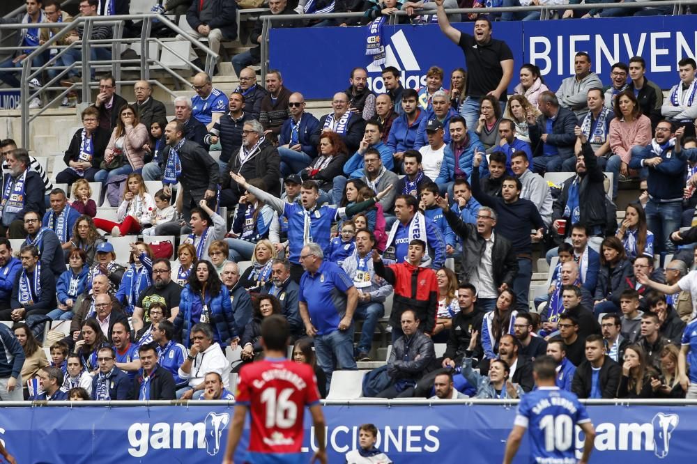 El partido del Oviedo, en imágenes