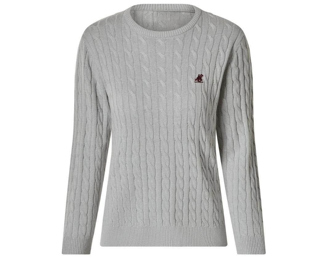 Jersey gris de U.S Grand Polo de Lidl