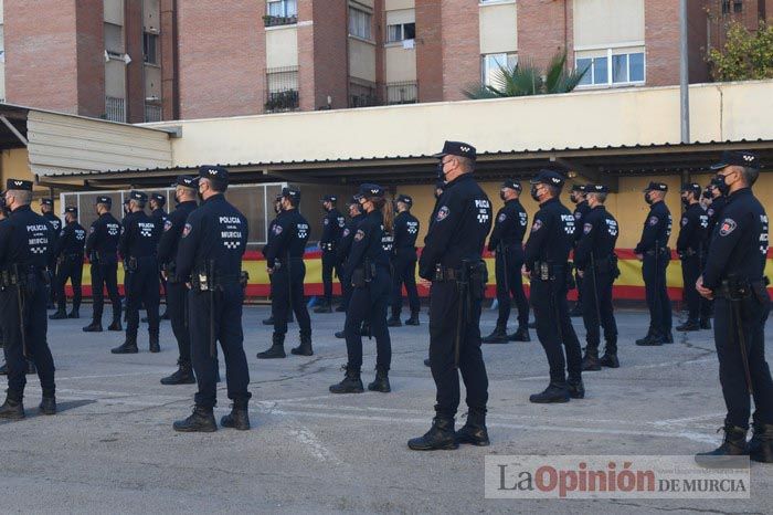 Homenaje al Grupo Especial de Seguridad Ciudadana (GESC) de la Policía Local de Murcia