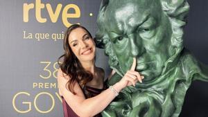 Inés Hernand en los Premios Goya 2024