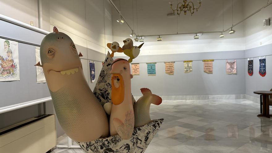 La falla Selgas de Xàtiva inaugura una exposición por su 50 aniversario