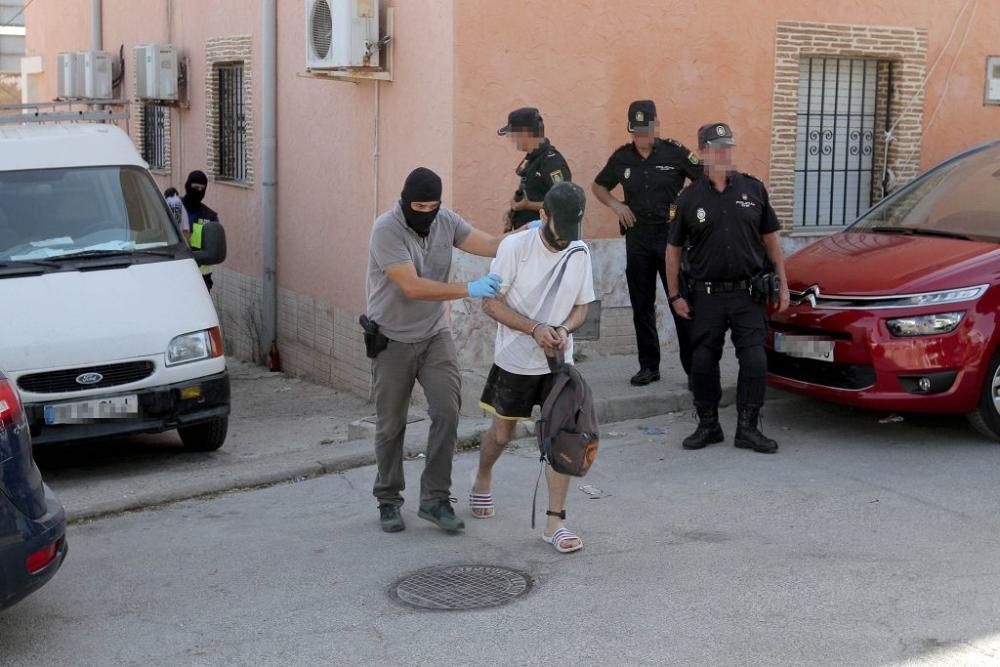 Golpe a la droga en Los Mateos - Cartagena