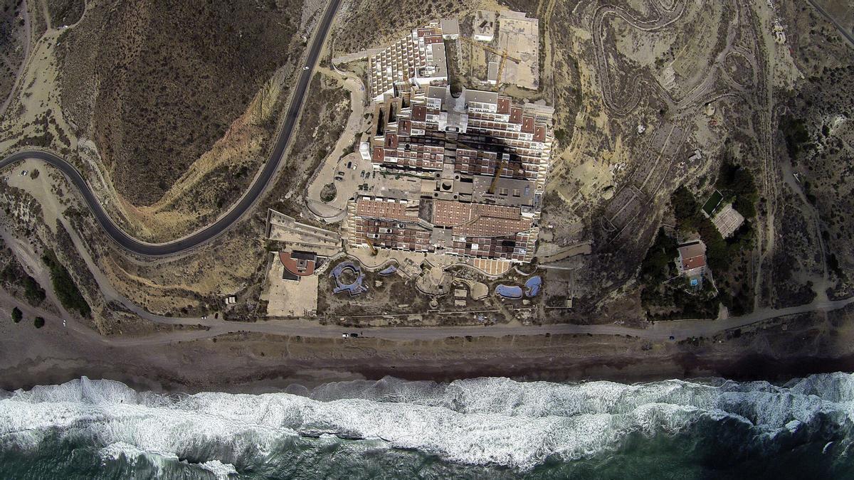 Vista aérea del Algarrobico