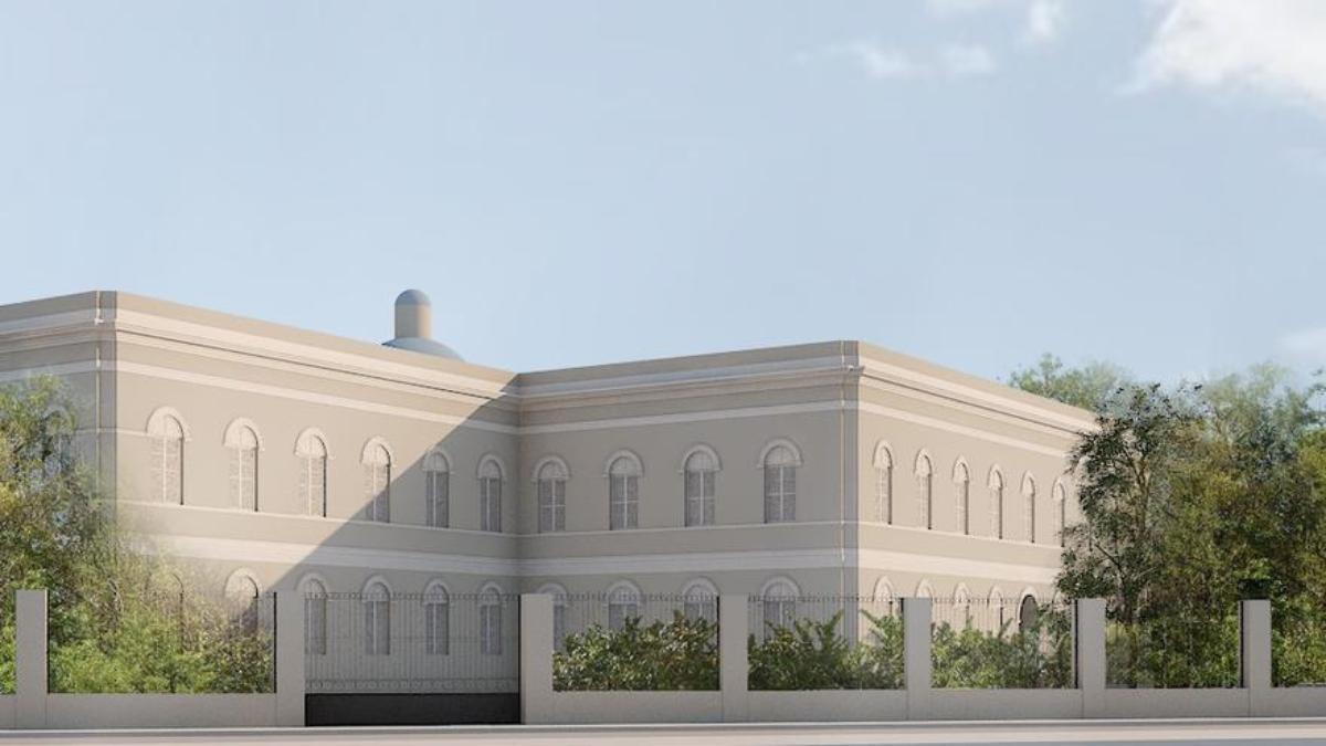 La Universidad Europea de València ha rehabilitado el antiguo asilo San Juan Bautista.