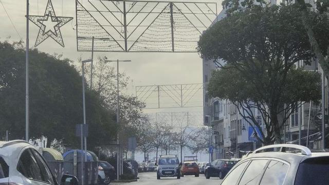 Arcos, ayer, en la avenida Concepción Arenal. | G.N.