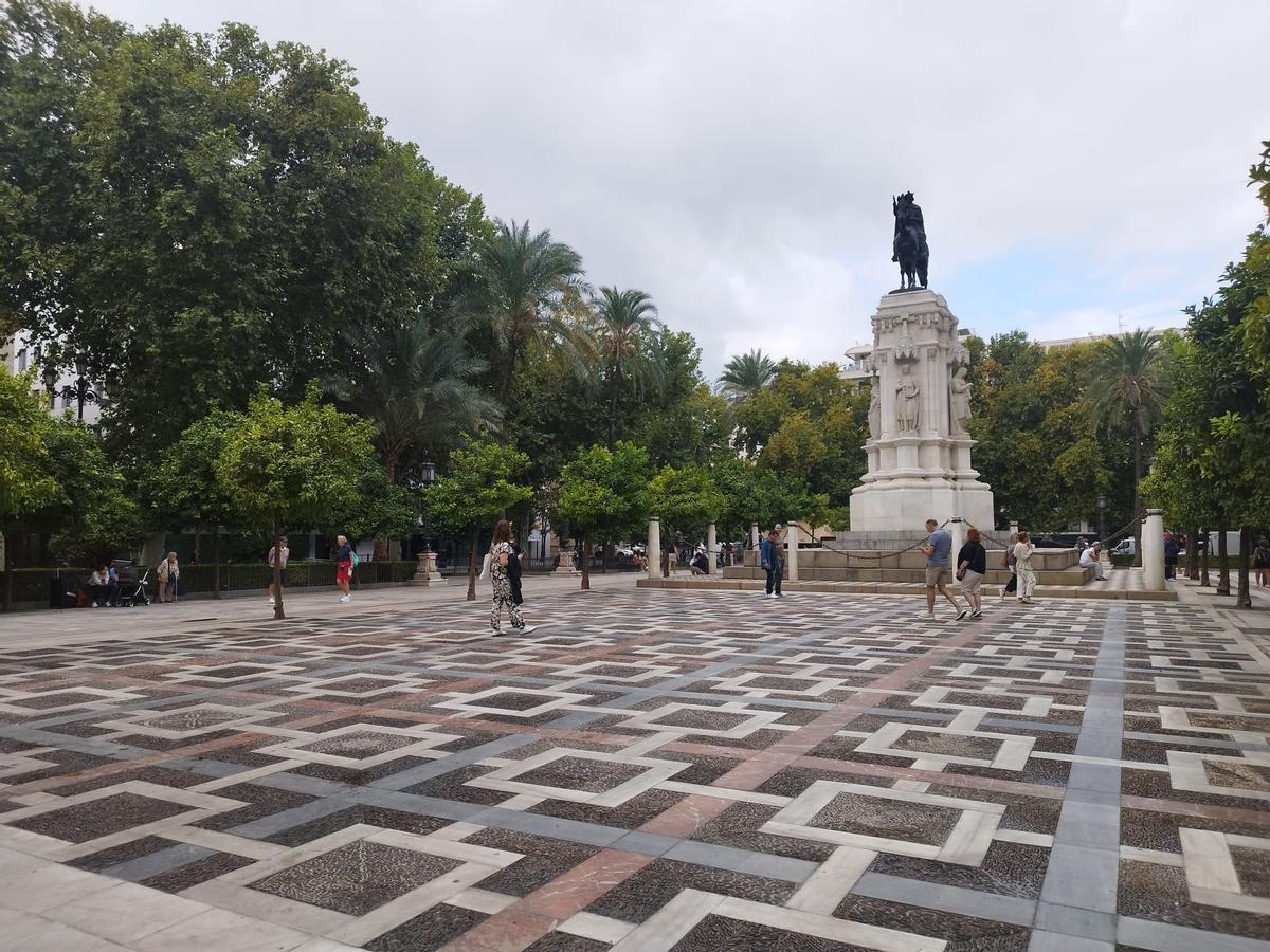 La Plaza Nueva de Sevilla, antes de la reforma