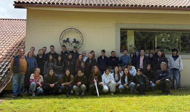 La cantera del campo de Galicia y Bélgica comparte experiencias en Sergude