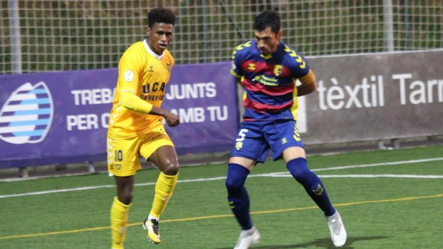 Mustafá, ante el Llagostera en Copa Federación