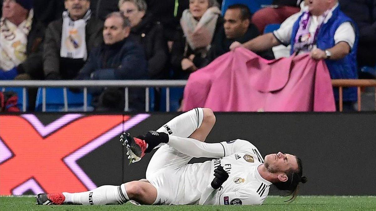 Bale sigue con molestias en el tobillo