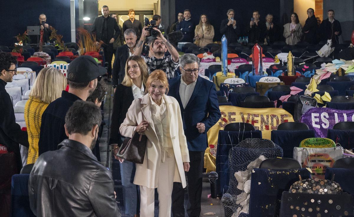 Tita Cervera, de ‘happening’ al seu futur museu