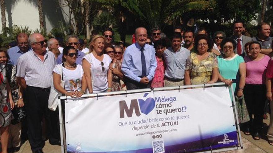 Presentación de la campaña del Ayuntamiento de Málaga.