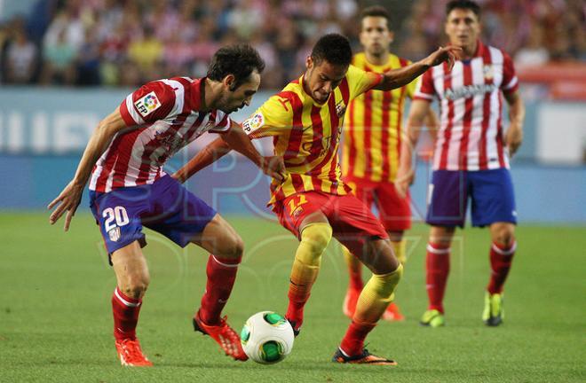 Atlético de Madrid, 1  -  F.C. Barcelona, 1