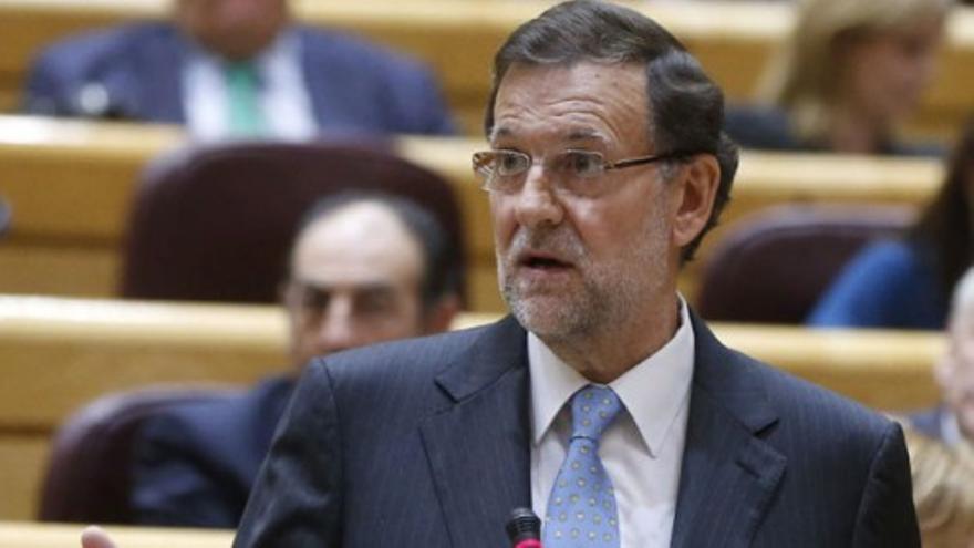 Rajoy en el Senado: "España y la soberanía nacional no son negociables"