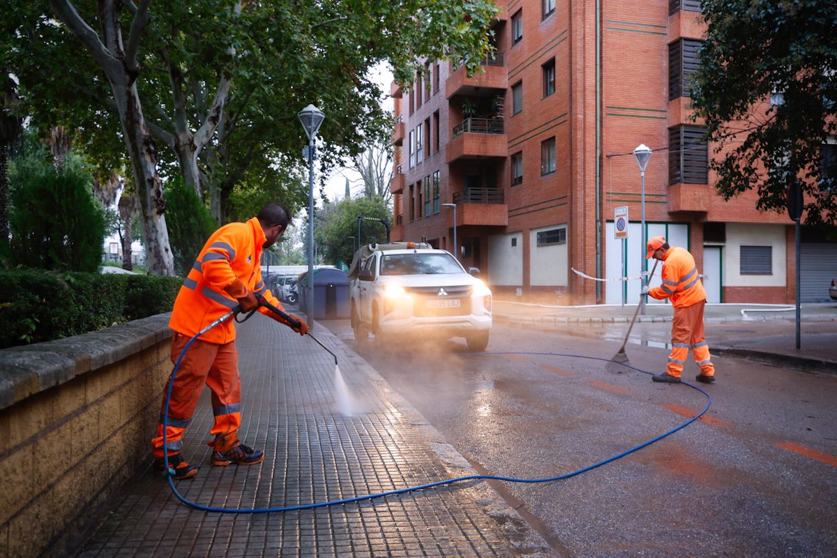 La borrasca Claudia deja un rastro de incidencias
