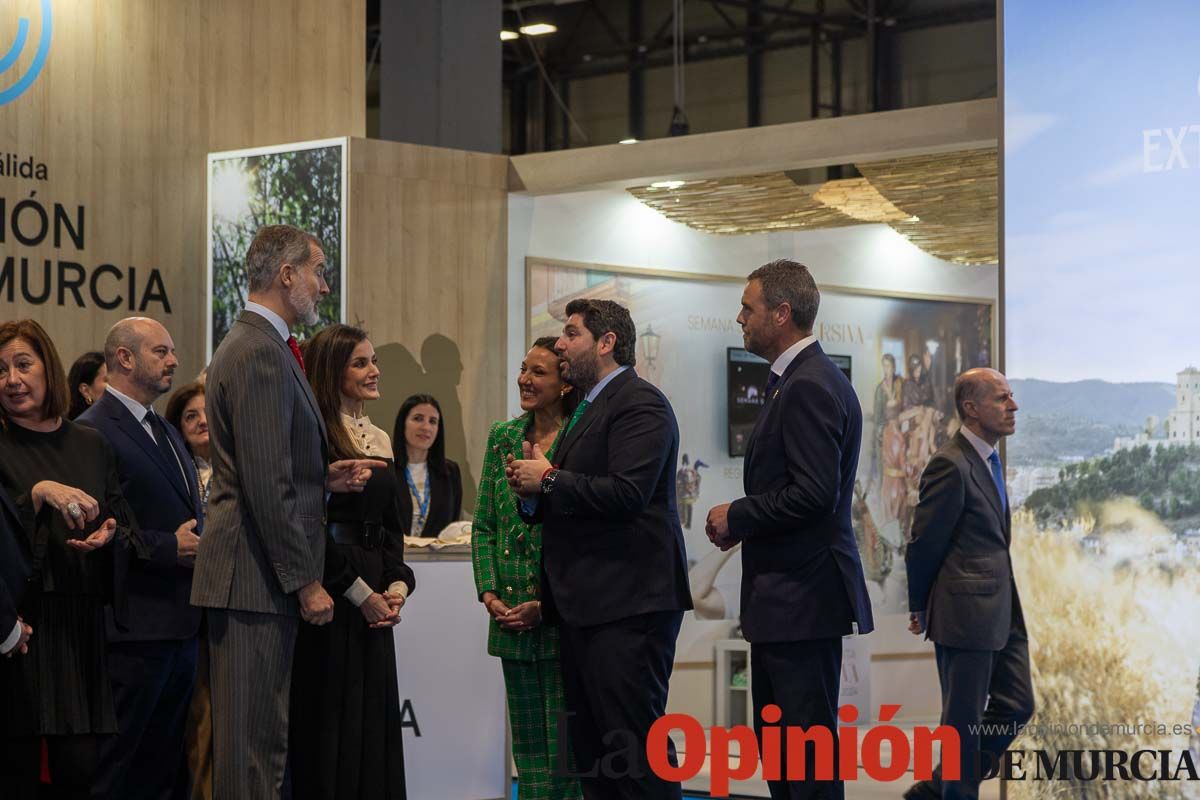 Así ha sido el primer día en el stand de la Región de Murcia en la Feria de Fitur