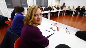 La secretaria general del PSOE Aragón, Pilar Alegría, ha presidido la Ejecutiva Regional del partido, esta tarde en la sede de Conde Aranda.