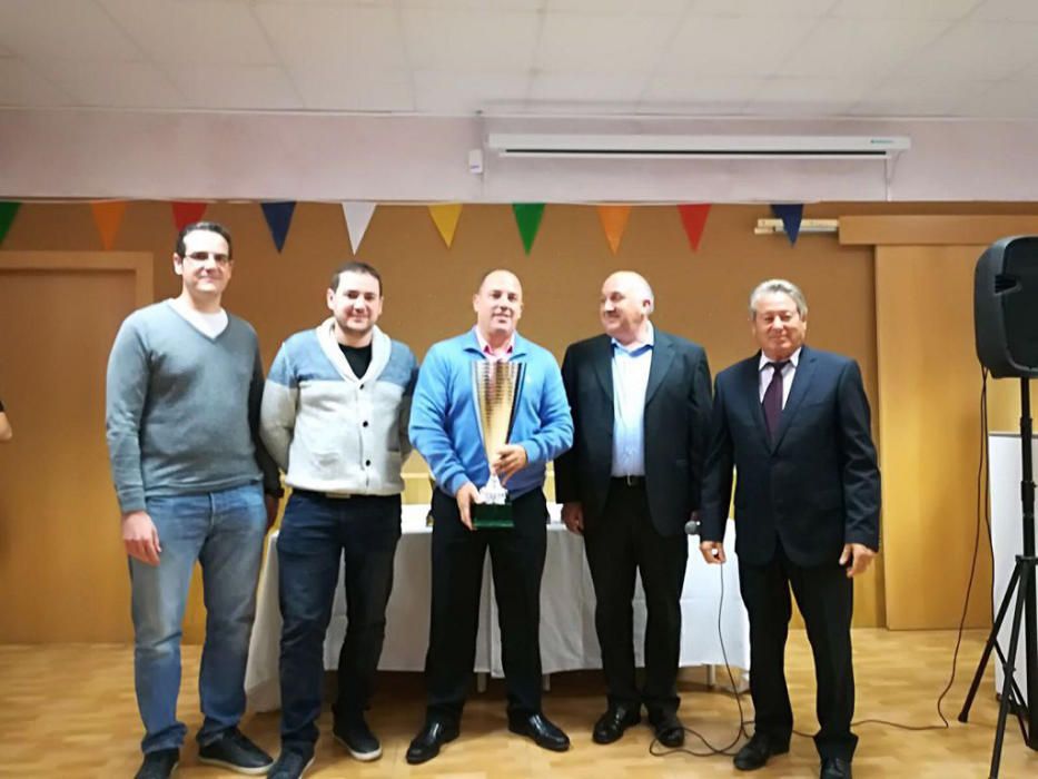 Entrega de premios de la Liga de Bolos Huertanos