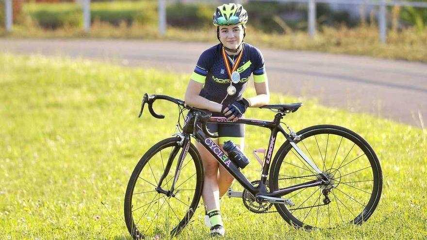 Una promesa del ciclismo