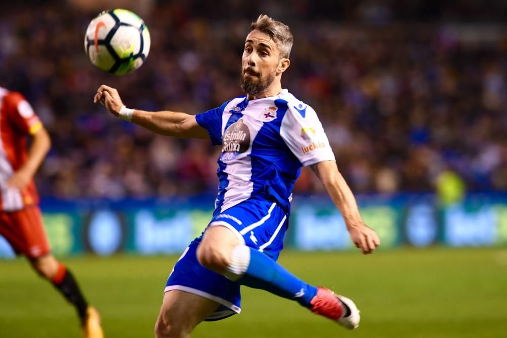 El Deportivo cae ante el Girona en Riazor