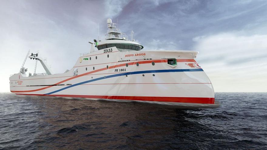 Vigo consuma la mayor renovación de flota en Malvinas con nuevo buque para Pereira