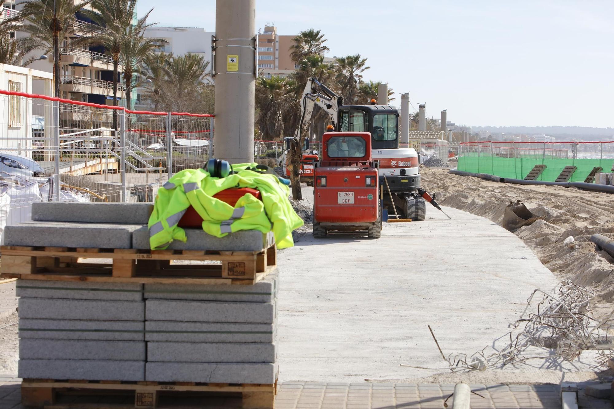 Mallorca erwacht aus dem Winterschlaf: So sieht es derzeit an der Playa de Palma aus