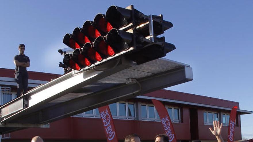 Carrera benéfica de Fernando Alonso en Llanera