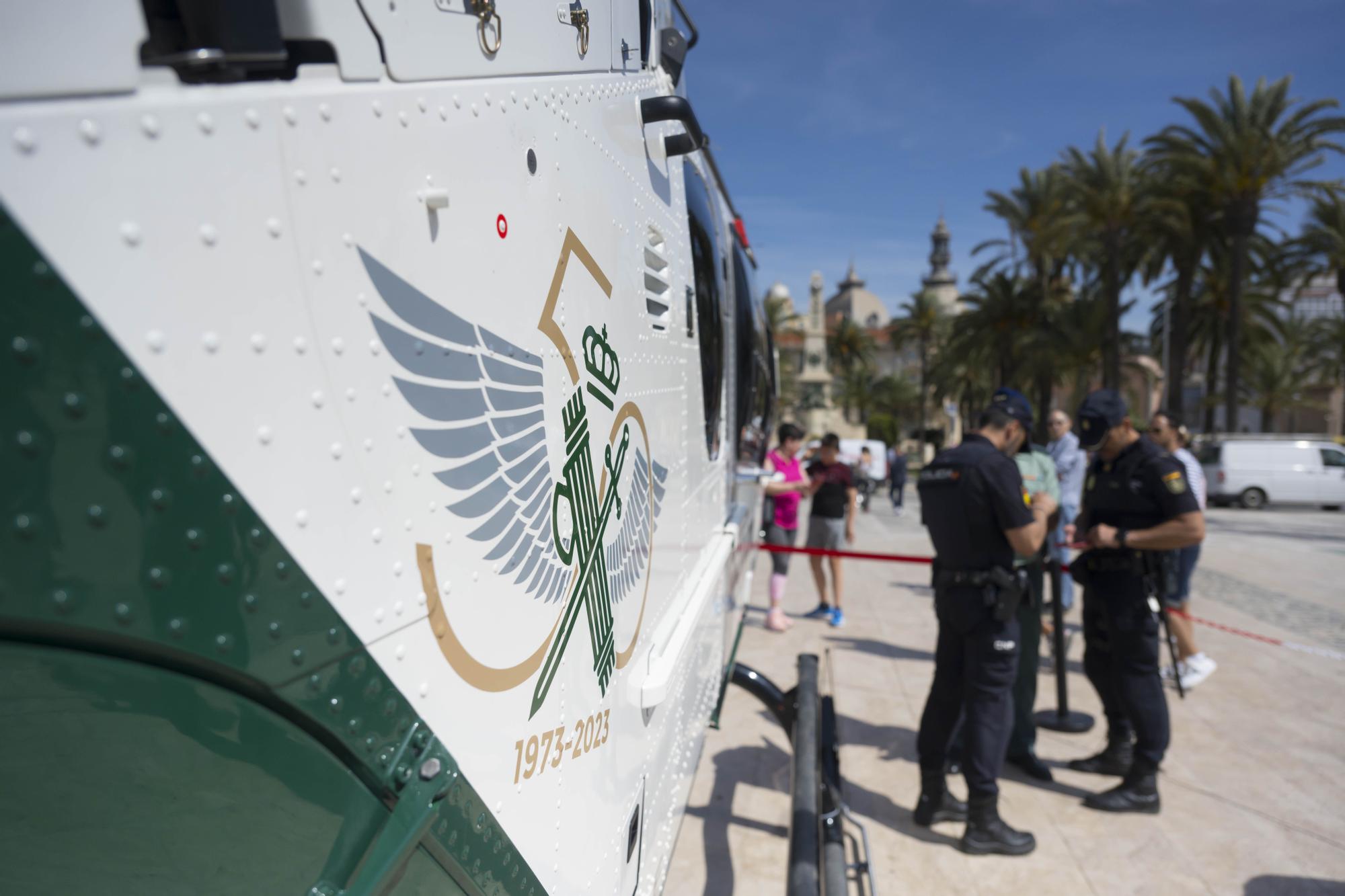 Exposición: Medio siglo del servicio aéreo de la Guardia Civil