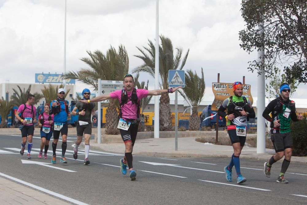 José Antonio Rejano, de Benidorm, fue el primero en completar los 104 kilómetros por el término de Elche