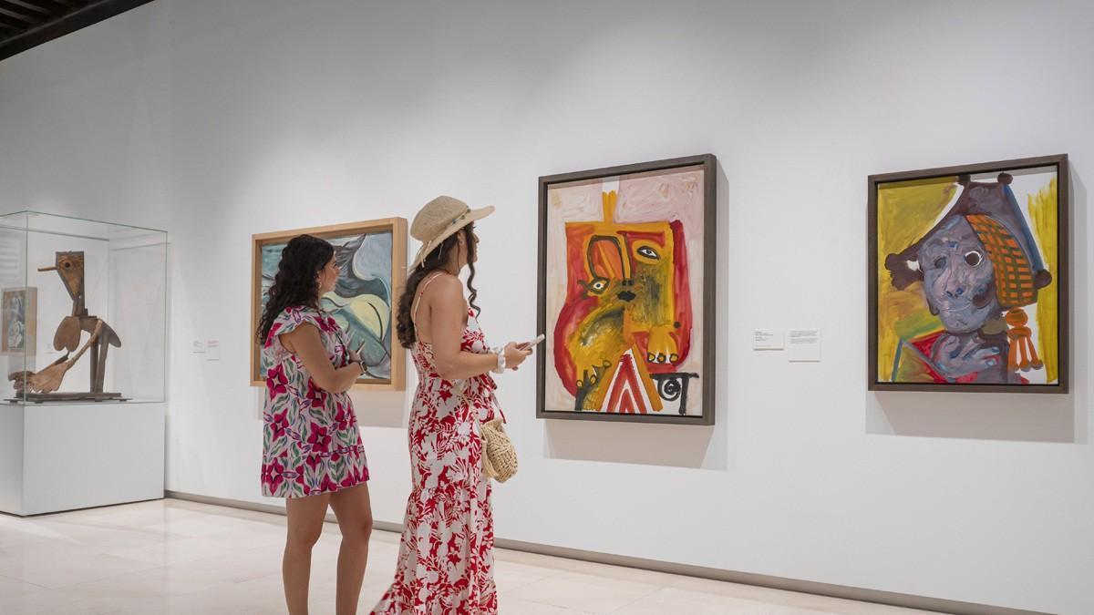 Visitantes en el Museo Picasso Málaga