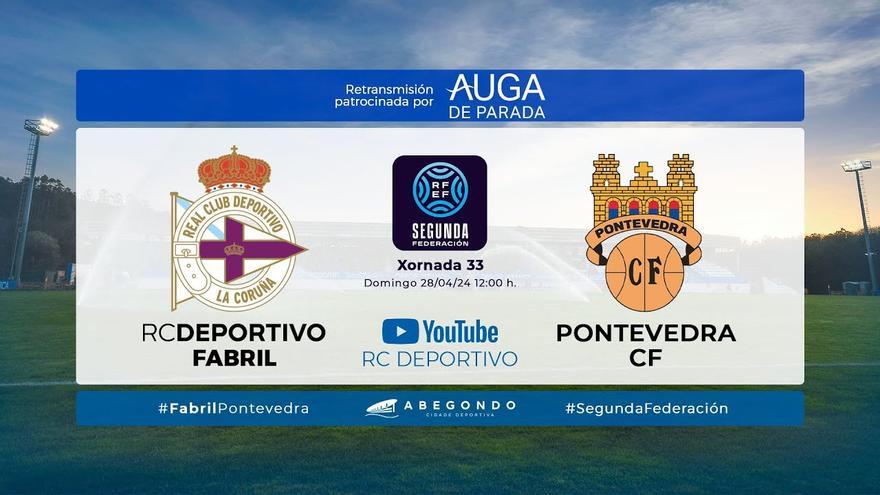 FINAL | 2-2 | Fabril deja escapar la permanencia en el descuento ante el Pontevedra
