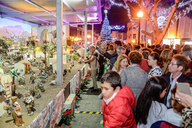 05-12-18. TELDE. INAUGURACIÓN BELÉN DE TELDE .  FOTO: JOSÉ CARLOS GUERRA.  | 05/12/2018 | Fotógrafo: José Carlos Guerra