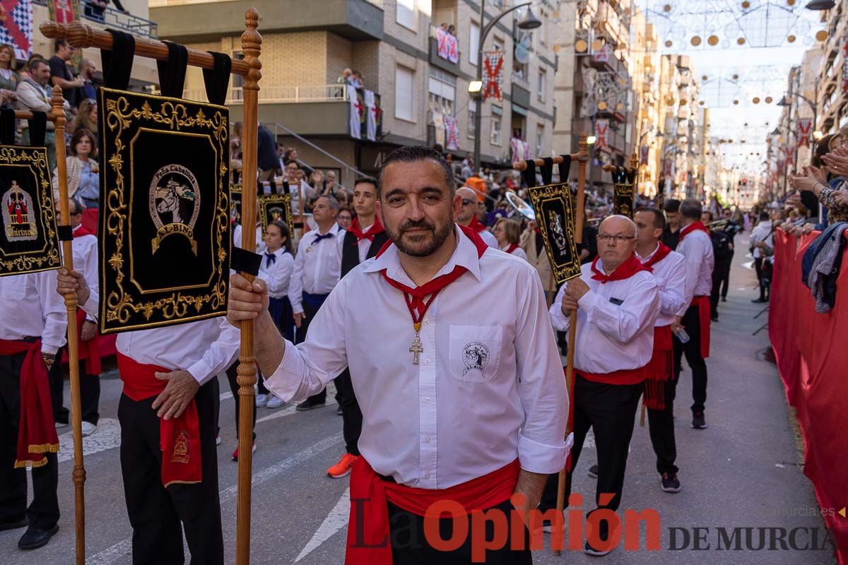 Procesión de subida a la Basílica en las Fiestas de Caravaca (Bando de los Caballos del vino)