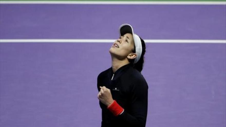 Muguruza se queda fuera del Masters