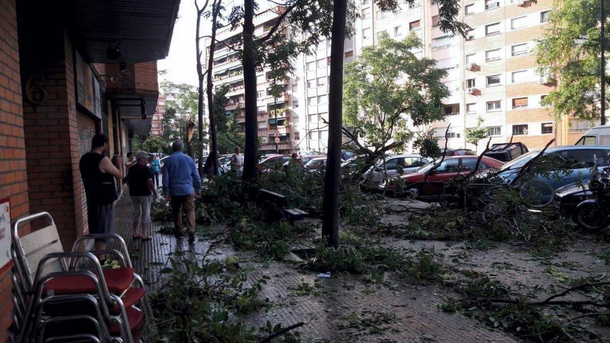 Riesgo de tormentas localmente fuertes en el Pirineo y en la Ibérica