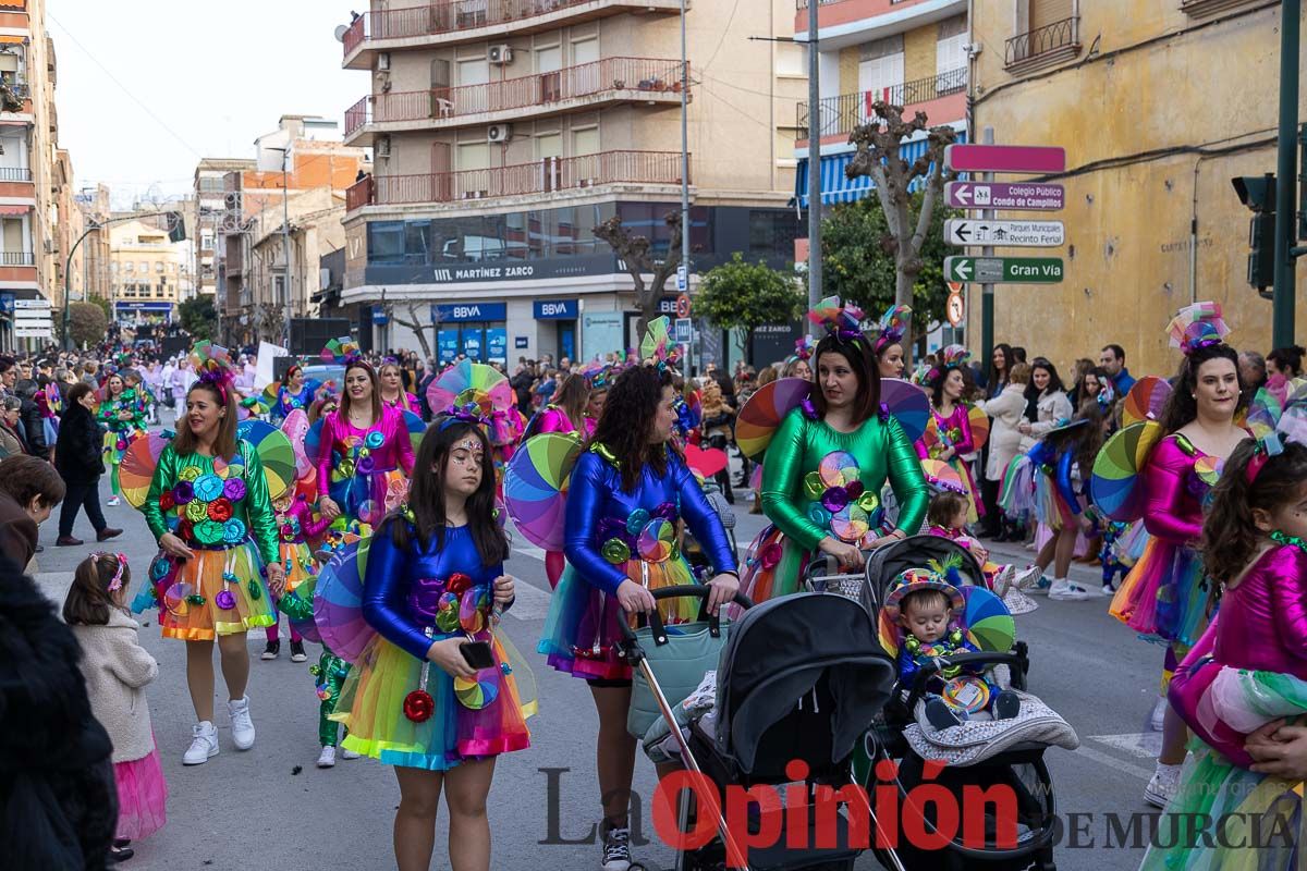 Los niños toman las calles de Cehegín en su desfile de Carnaval