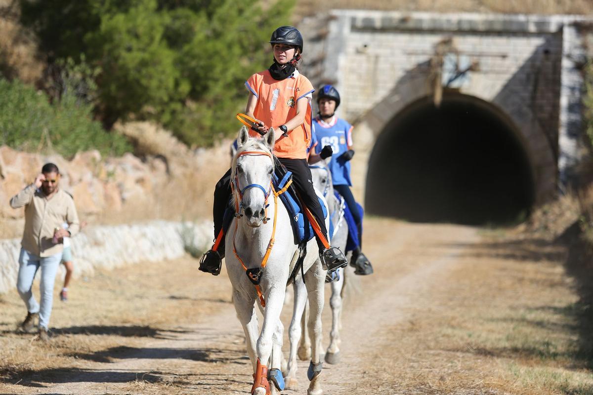 21 jinetes, procedentes de toda Andalucía, se dieron cita en la prueba.