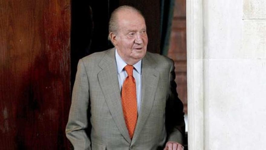 El Rey Juan Carlos llega a Mallorca